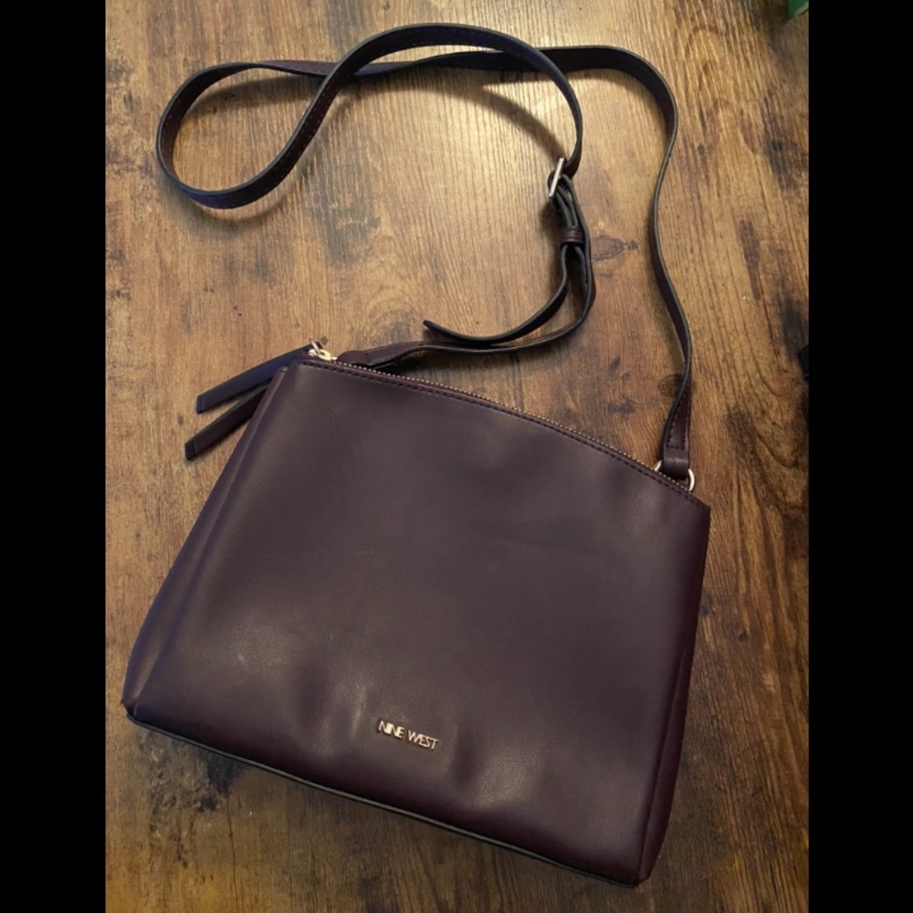 Dark Purple Nine West Crossbody